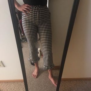 TopShop Gingham Pants